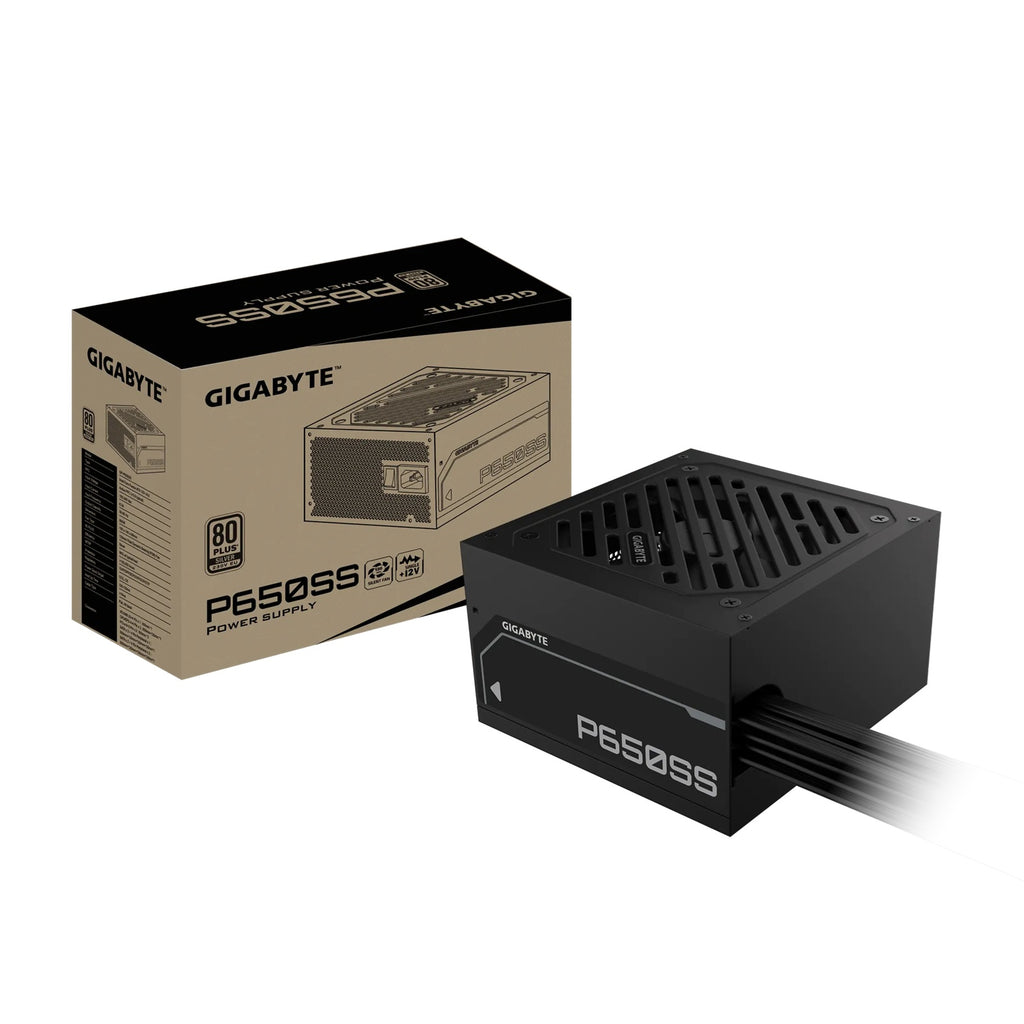 Gigabyte GP-P650SS 650W ATX PSU Power Supply 80+ Silver 120mm 12V >100K Hrs 50-60 Hz 650W 120mm Fan - Image 1