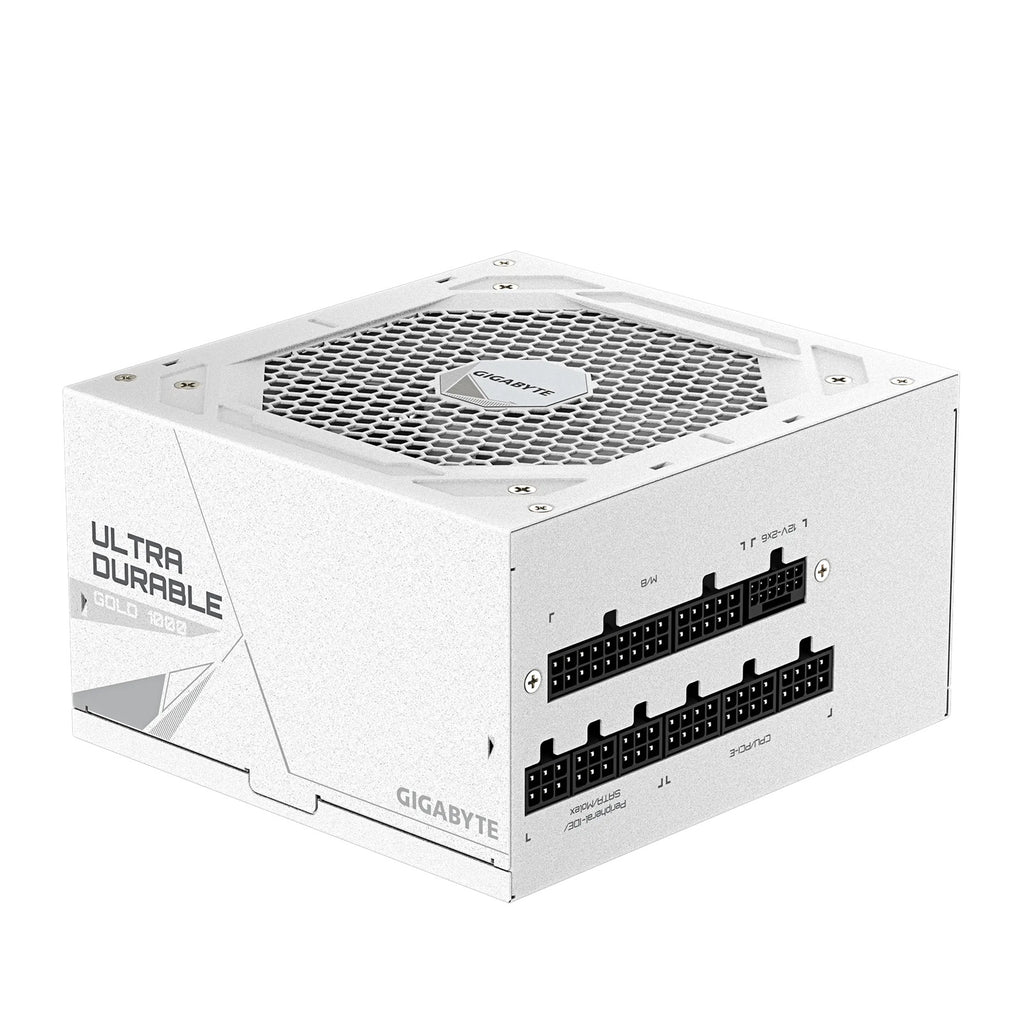 Gigabyte UD1000GM PG5 ICE 1000W ATX PSU Power Supply  80+ Gold >90% 120mm Fan Black Flat Cables Single +12V   >100K Hrs - Image 3