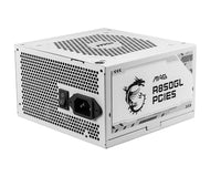 MSI MAG A850GL PCIE5 WHITE 850W Up to 90% (80 Plus Gold) ATX Power Supply Unit, PFC, 100~240 VAC, 850W, 47-63Hz, PCI-E, SATA, FDD - Image 4