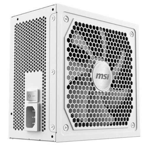 MSI MAG A1000GL PCIE5 ATX Power Supply Uni - White, 1000W, 80+ Gold, Fully Modular, PCIe5 600W, 135mm FDB Fan, Active PFC, 100-240V, 10yr wty, OCP/UVP - Image 5