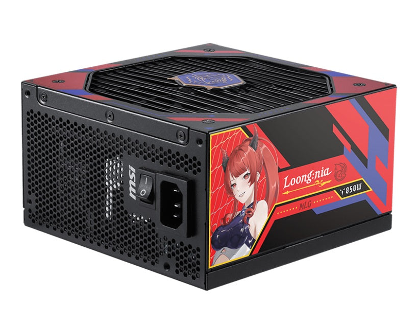 MSI MAG A850GLS MLG EDITION, Gold Fully Modular Silent Power Supply MLG Edition - Image 3