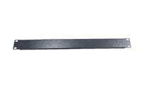 LDR 1U 19" Blanking Panel - Rack Mountable 19" - Black Metal Construction - Image 1