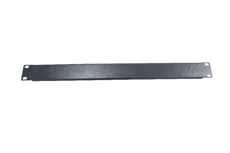 LDR 1U 19" Blanking Panel - Rack Mountable 19" - Black Metal Construction - Image 2