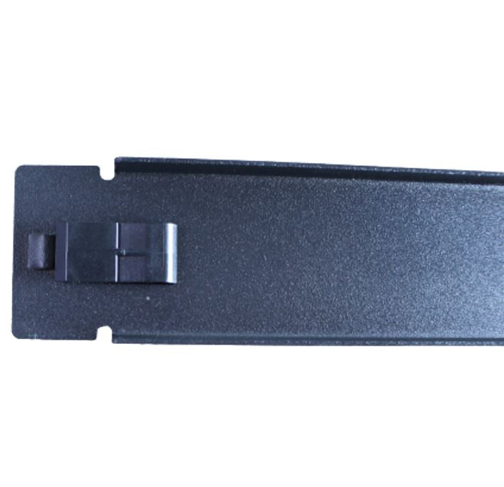 LDR 1U 19" Blanking Panel Snap-in - Tool-less - Rack Mountable 19" - Black Metal Construction - Image 3