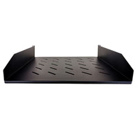 LDR Cantilever 2U 275mm Deep Shelf Recommended for 19" 450/550mm Deep Cabinet - Black Metal Contruction - Image 3
