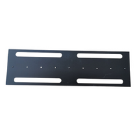 LDR Rackmount Din Rail, Black Metal Construction, 35mm International Din Rail - Image 2
