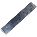 LDR 12-Port 10A Power Distribution Unit AU Approved - 12x 3-Pin AU/NZ Outlets/Slots - 2U Horizontal Mount - Image 1