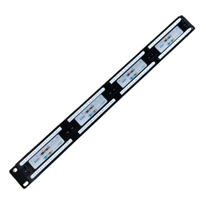 LDR 24 Port Cat6/5e Patch Panel Rack Mount - 1U - Image 2