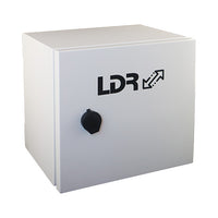 LDR Outdoor Hub, PoE Switch, Waterproof Box, IP55, Max POE 30W, 8 Port PoE, 2 SFP Ports, AC220V Main Power Input,120W DC52V, 260x280x220mm, White - Image 3