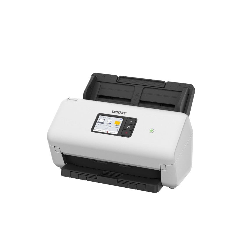 Brother ADS-3350W  ADVANCED DOCUMENT SCANNER (40PPM) network scanner, w/ 7.1cm touchscreen LCD & WiFi (2.4G) - Image 2