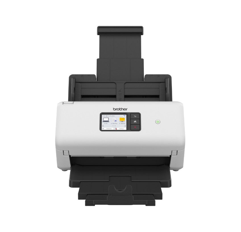 Brother ADS-3350W  ADVANCED DOCUMENT SCANNER (40PPM) network scanner, w/ 7.1cm touchscreen LCD & WiFi (2.4G) - Image 3