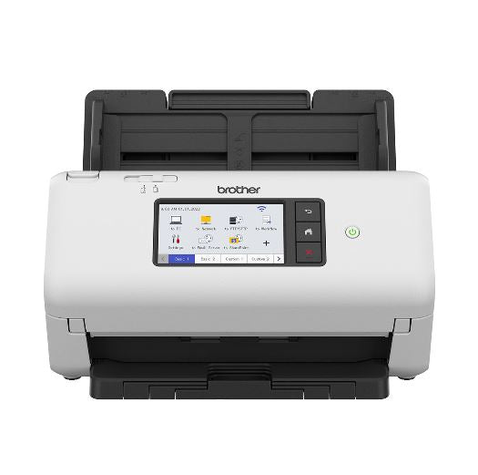 Brother ADS-4700W  ADVANCED DOCUMENT SCANNER (40ppm) network scanner, w/ 10.9cm touchscreen LCD & WiFi (2.4G) - Image 1