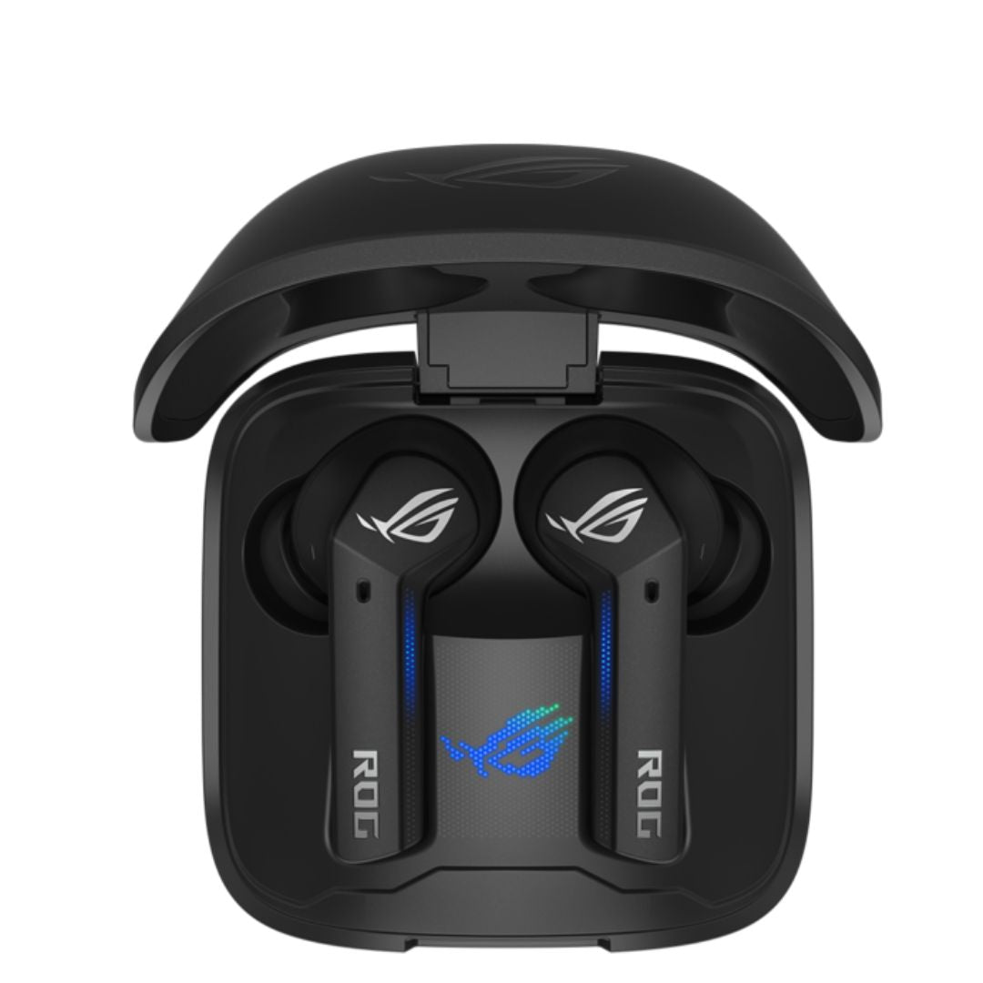 ASUS ROG Cetra True Wireless SpeedNova Black, Dual-Mode, Bone-Conduction AI Microphones, Up to 46-hour battery life, Hybrid Multipoint - Image 3