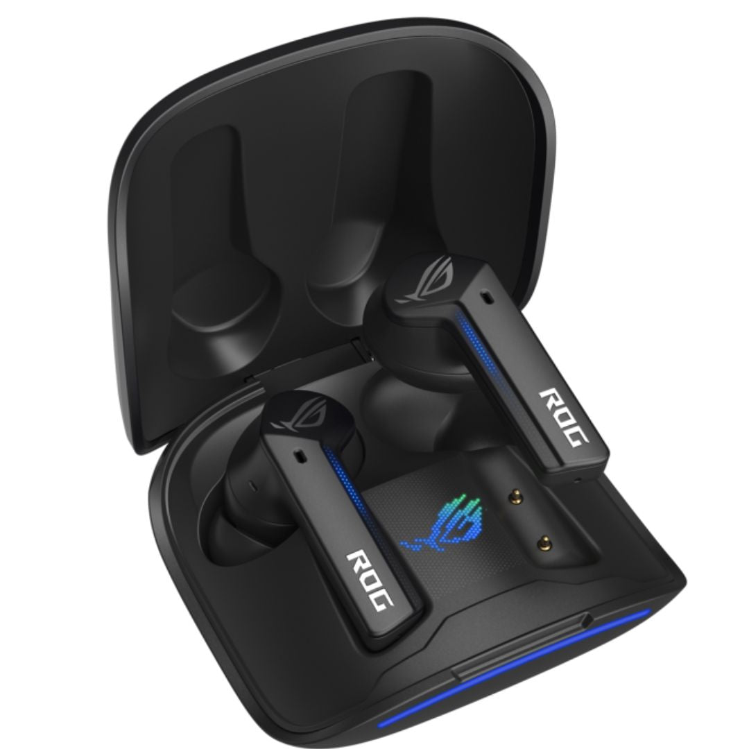 ASUS ROG Cetra True Wireless SpeedNova Black, Dual-Mode, Bone-Conduction AI Microphones, Up to 46-hour battery life, Hybrid Multipoint - Image 5