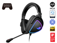 ASUS ROG DELTA S Lightweight USB-C Gaming Headset with AI noise-canceling mic, MQA rendering technology, RGB lighting, PC, Switch & PS5 - Image 1