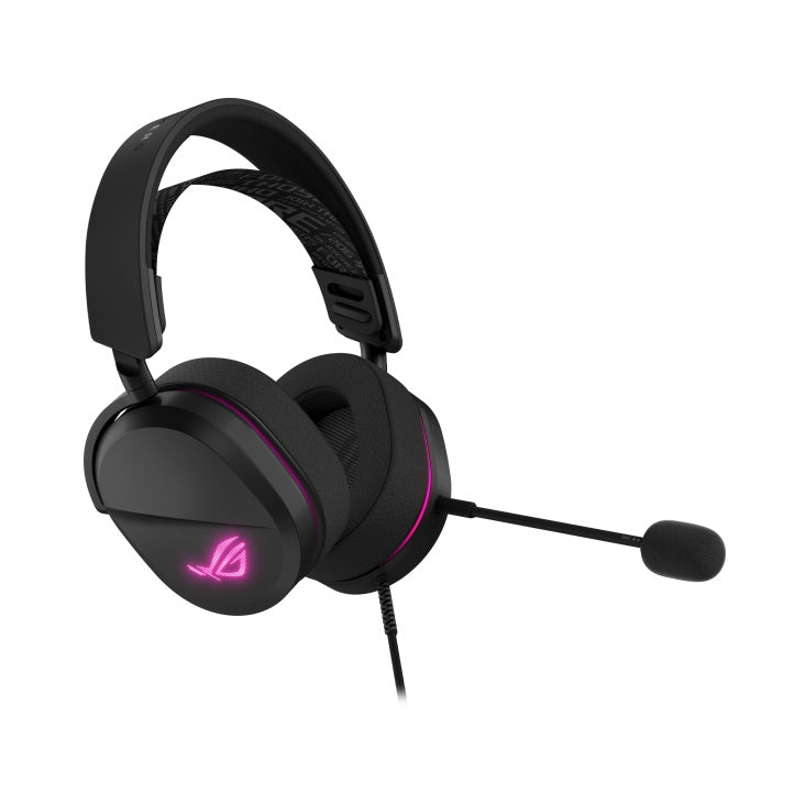 ASUS ROG Pelta Core Gaming Headset – USB-C, 50mm Titanium Drivers, 10mm Mic, RGB, 20Hz–20kHz, 300g - Image 3