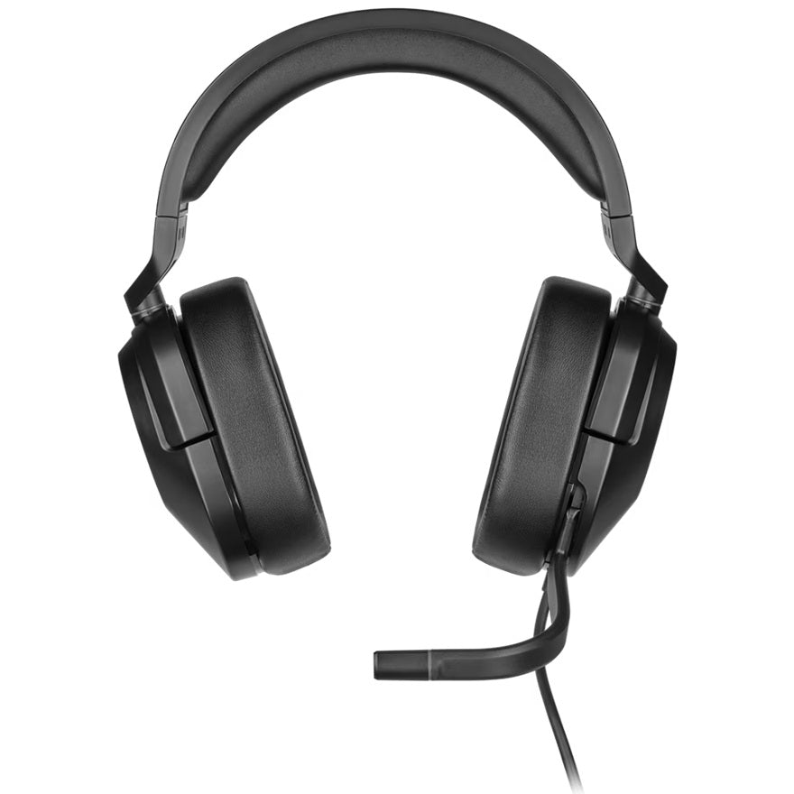 Corsair HS55 STEREO Wired Gaming Headset - Carbon, 50mm drivers, 20Hz–20kHz, wired 3.5mm stereo, multi-platform support (PC/PS/Xbox/Switch/mobile) - Image 4