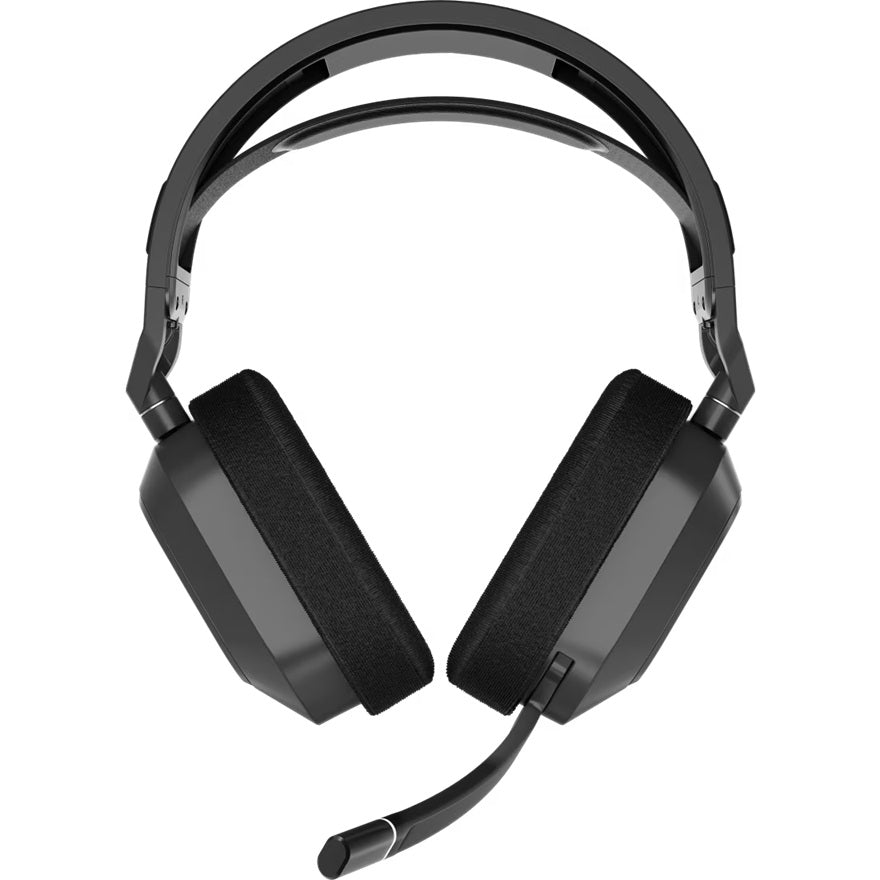 Corsair HS80 MAX WIRELESS Gaming Headset – Steel Gray, 50mm drivers, Dolby Atmost, 24–130h battery, RGB, multi-platform PC/PS/Switch/Mobile - Image 3