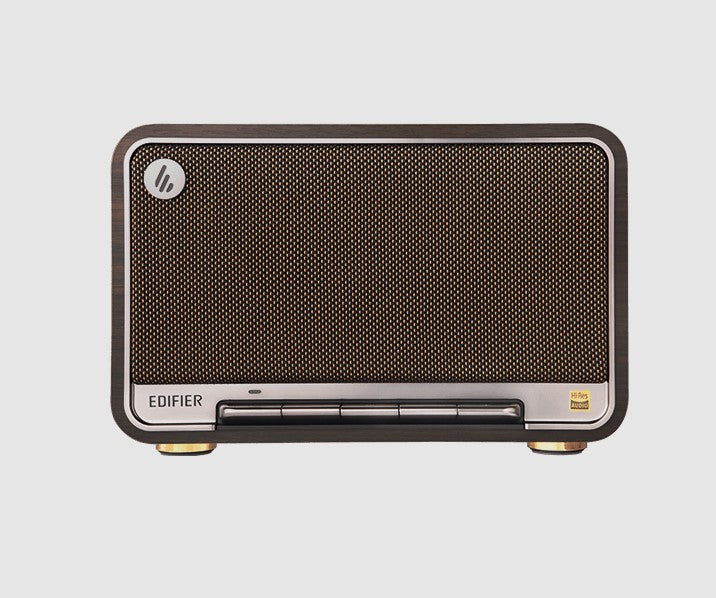 Edifier D32 Smart Speaker wifi and bluethooth  black walnut - Image 1