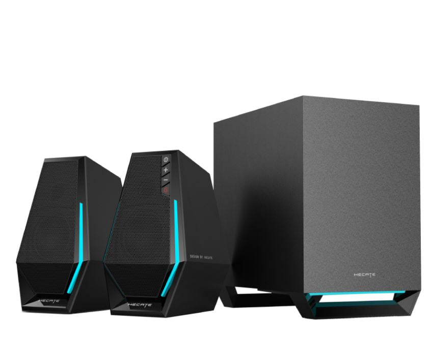 Edifier G1500 MAX 2.1 Wireless Gaming Speakers - 2.5" full range speaker driver unit and equipped with a 4" subwoofer for optimum bass - Image 2