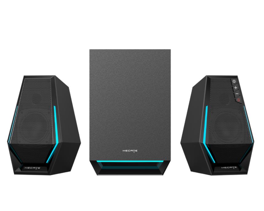 Edifier G1500 MAX 2.1 Wireless Gaming Speakers - 2.5" full range speaker driver unit and equipped with a 4" subwoofer for optimum bass - Image 4