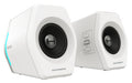 Edifier G2000 Gaming 2.0 Speakers System - Bluetooth V4.2/ USB Sound Card/ AUX Input/RGB 12 Light Effects/ 16W RMS Power White - Image 1