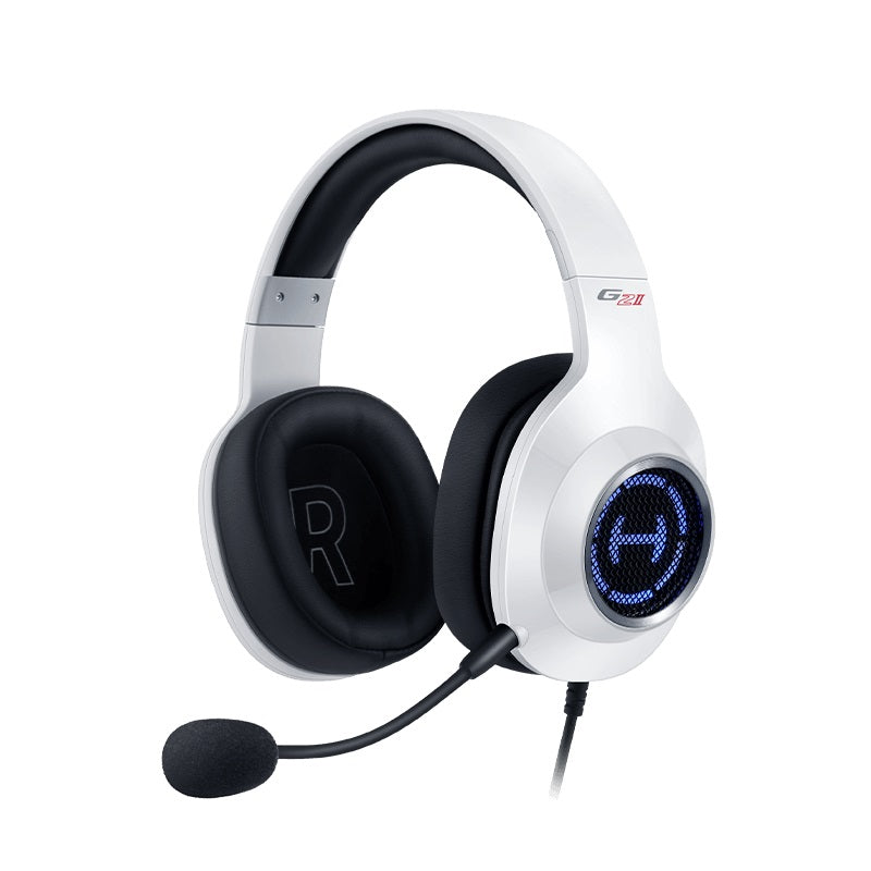 Edifier G2II 7.1 Surround Sound USB Gaming Headset with Microphone, RGB Lighting, 360 Degree Surround Sound Effects, 50mm NdFeB- WHITE - Image 2