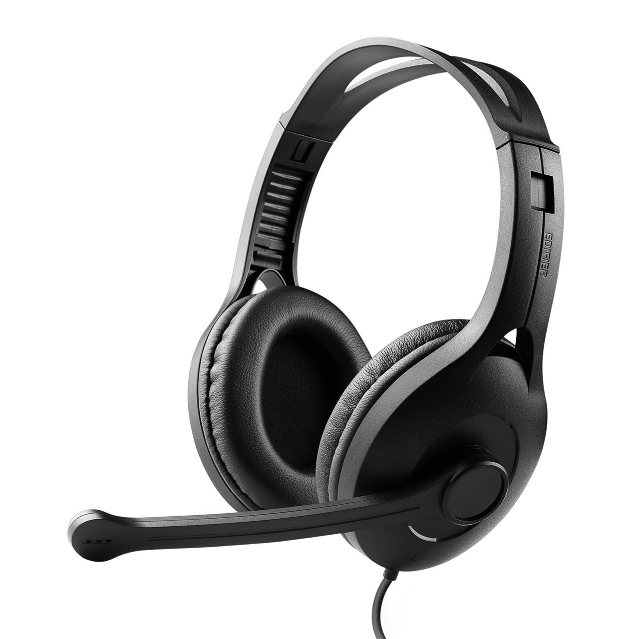 Edifier K800 USB Headset with Microphone - 120 Degree Microphone Rotation, Leather Padded Ear Cups - Image 1