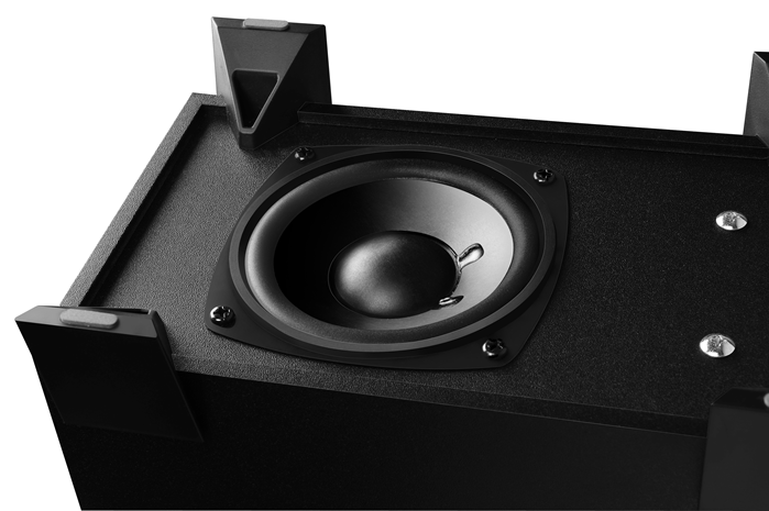 Edifier M1360 2.1 Multimedia Speakers - 3.5mm AUX/4INCH Subwoofer/Remote/RCA Remote Control input Black - Image 4