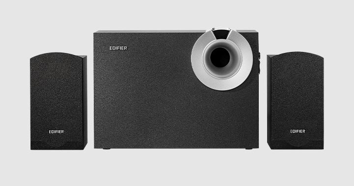 Edifier M206BT BLACK Multimedia Bluetooth 5.0 Speaker R/L: 210Hz - 20kHz  SW: 63Hz - 206Hz  AUX, Bluetooth,USB flash disk - Image 1