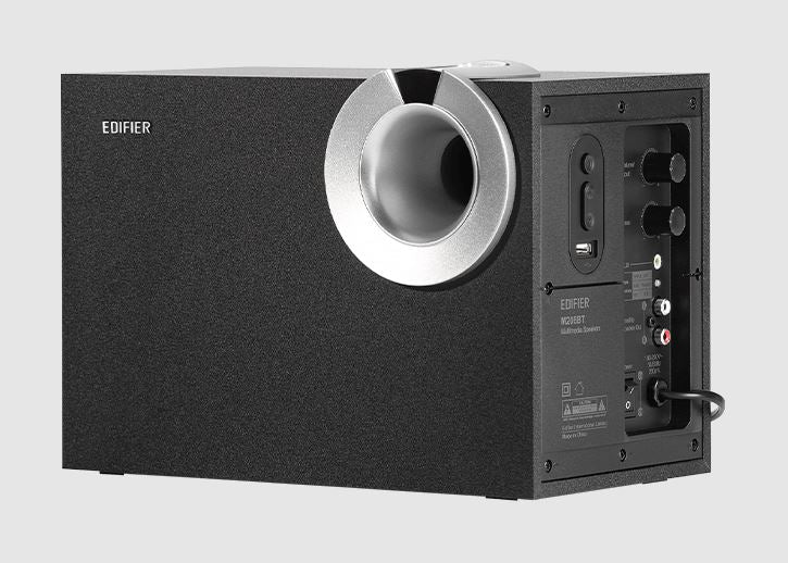 Edifier M206BT BLACK Multimedia Bluetooth 5.0 Speaker R/L: 210Hz - 20kHz  SW: 63Hz - 206Hz  AUX, Bluetooth,USB flash disk - Image 3