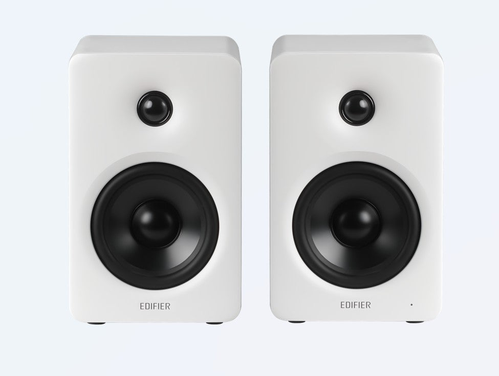 Edifier M90 Bi-amped 2.0 speaker with high-quality sound and  versatile connectivity -WHITE - Image 1