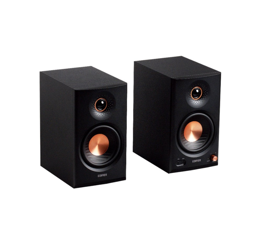 Edifier MR4.5 Black Bi-amped studio monitor with flat frequency response for honest reproduction- Black - Image 2
