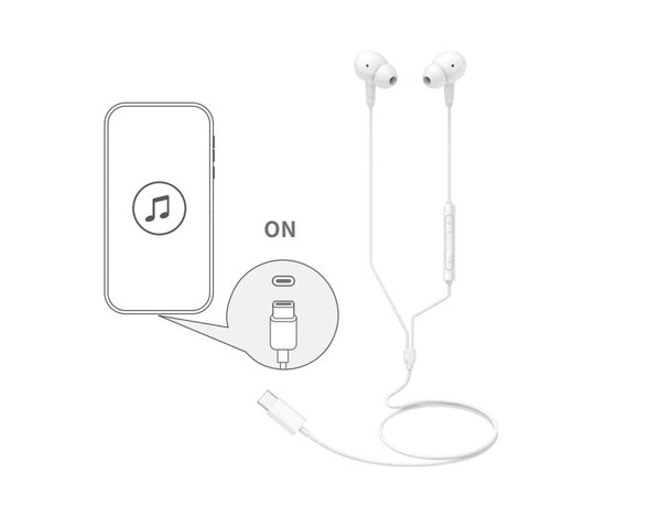 Edifier P230 USB-C Black Wired earphones Wired Earbuds with Remote and Mic