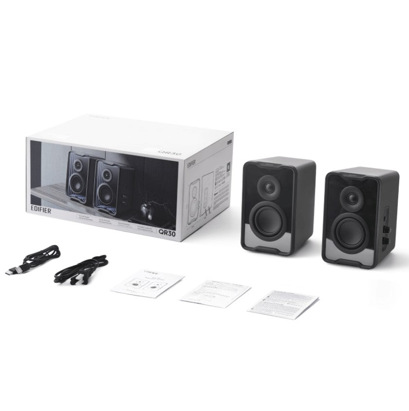 Edifier QR30 BLACK 2.0 Desktop Active Speaker - Image 4