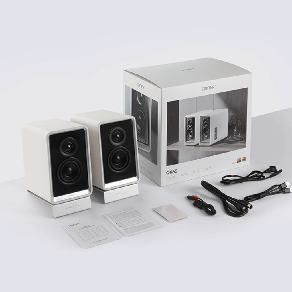 Edifier QR65 WHITE Desktop Active Monitor with GaN Charger - Image 4