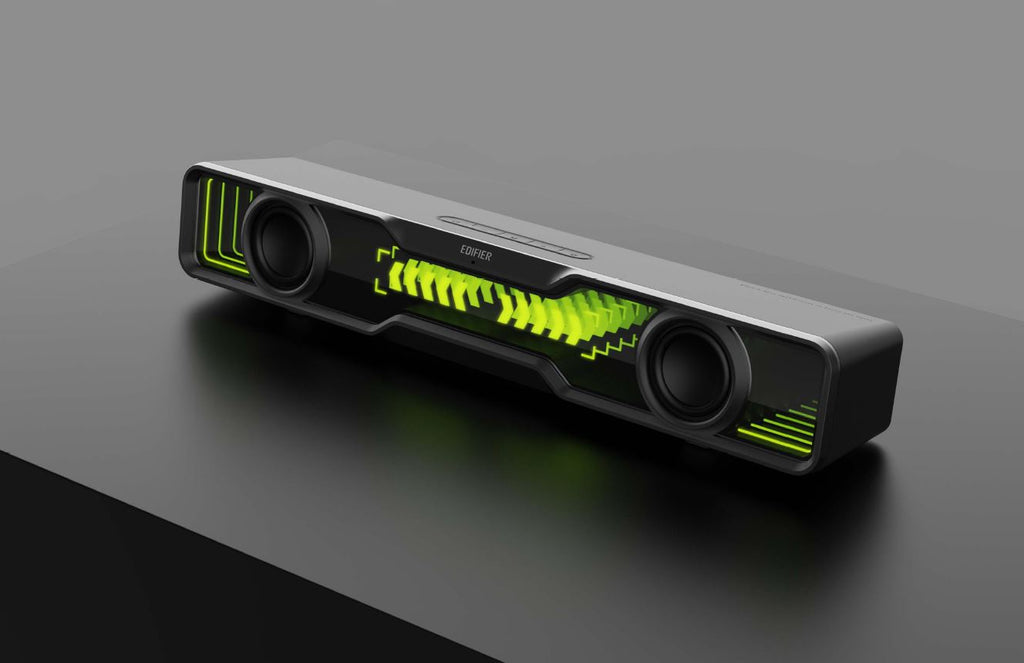 Edifier QS30 Black GTM Deck Version 03 Computer / Tabletop Bluetooth Speaker 2.5W*2 (RMS) total output power Dual 2" (52mm) full-range drivers - Image 1