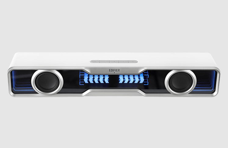 Edifier QS30 White GTM Deck Version 03 Computer / Tabletop Bluetooth Speaker 2.5W*2 (RMS) total output power Dual 2" (52mm) full-range drivers - Image 2