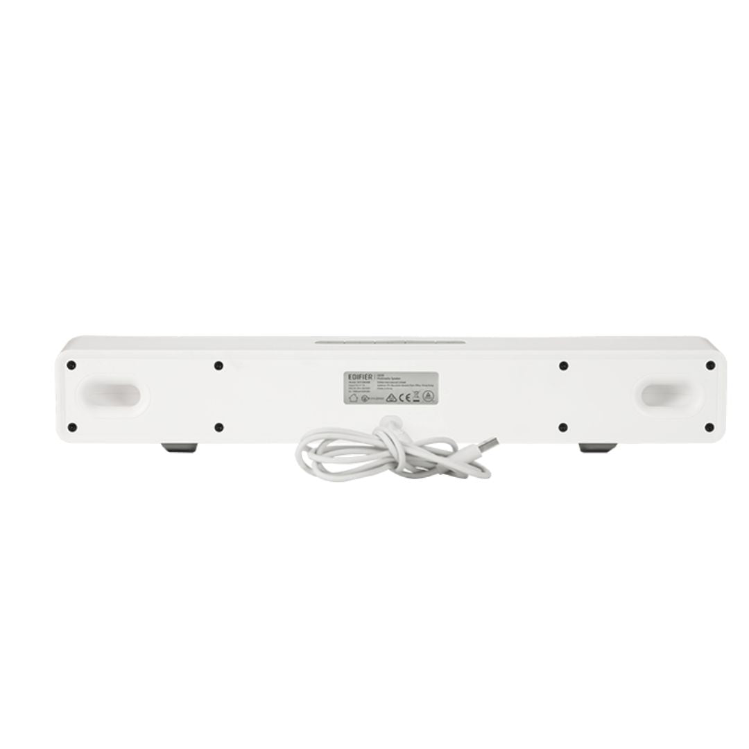 Edifier QS30 White GTM Deck Version 03 Computer / Tabletop Bluetooth Speaker 2.5W*2 (RMS) total output power Dual 2" (52mm) full-range drivers - Image 4