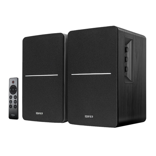 Edifier R1280DBS - 2.0 Lifestyle Bookshelf Bluetooth Studio Speakers - Optical/Coaxial, Bluetooth, Line In1, Line2, R/L: 21W+21W Black - Image 1