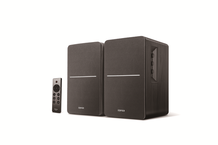 Edifier R1280DBS - 2.0 Lifestyle Bookshelf Bluetooth Studio Speakers - Optical/Coaxial, Bluetooth, Line In1, Line2, R/L: 21W+21W Black - Image 4