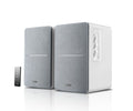 Edifier R1280T White Lifestyle Bookshelf Speakers Brown - 3.5mm AUX/Dual RCA, 42W,  MDF Wooden Enclosure - Image 1