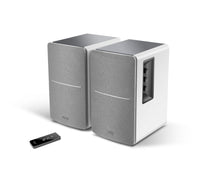 Edifier R1280T White Silver Lifestyle Bookshelf Speakers Brown - 3.5mm AUX/Dual RCA, 42W,  MDF Wooden Enclosure - Image 3