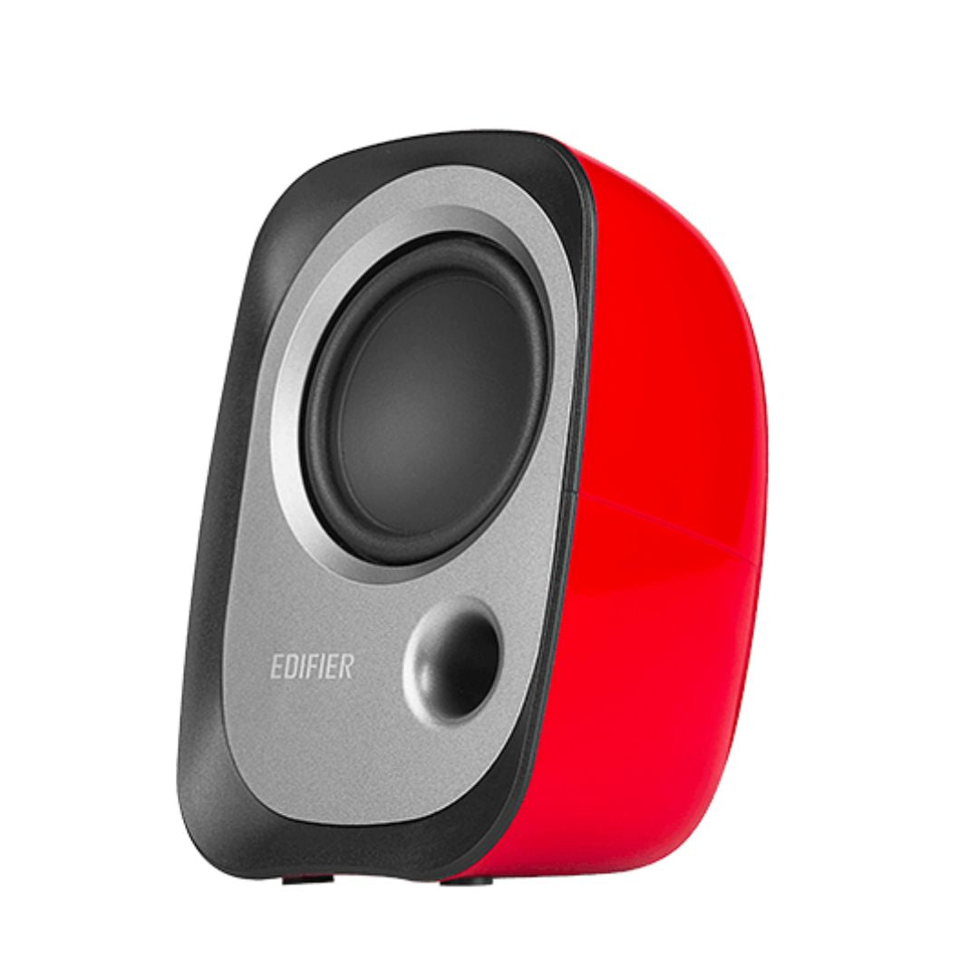 Edifier R12U USB Compact 2.0 Multimedia Speakers System (Red) - 3.5mm AUX/USB/Ideal for Desktop,Laptop,Tablet or Phone - Image 3