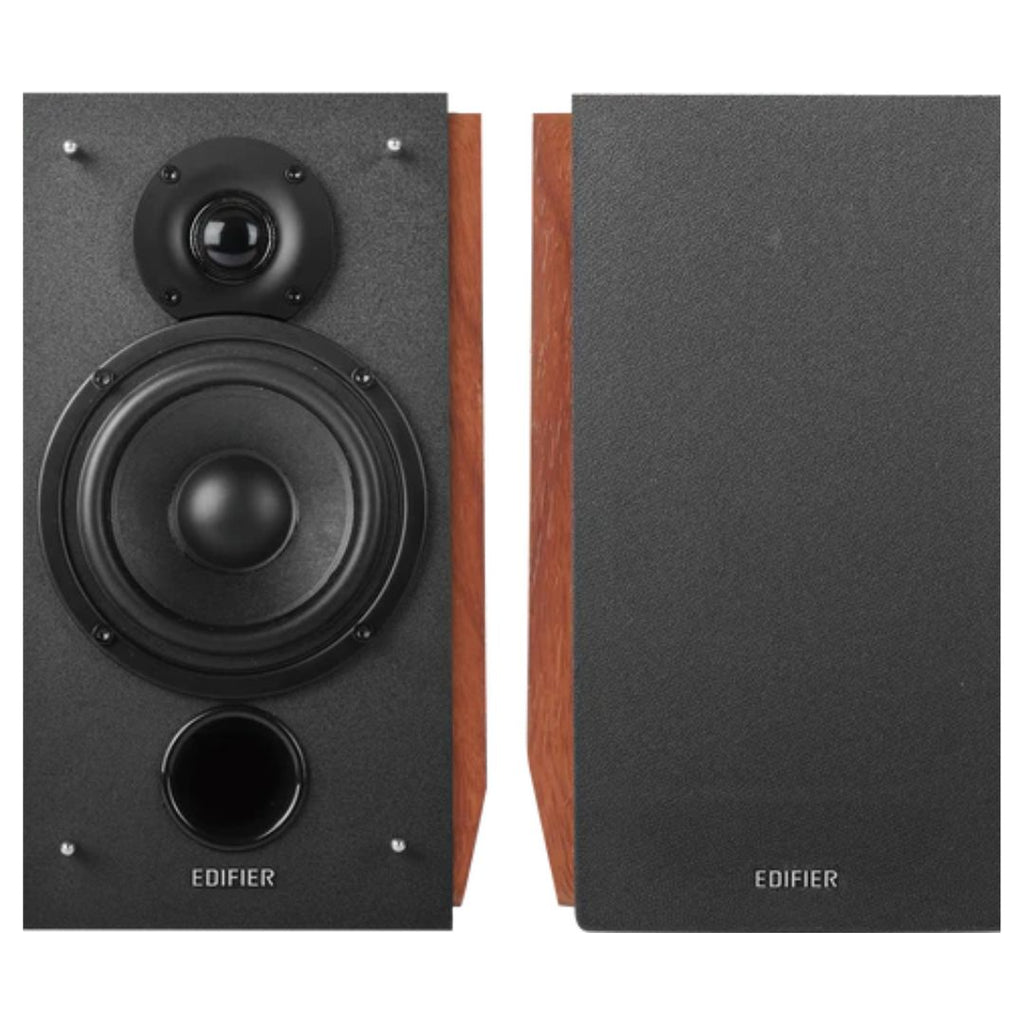Edifier R1700BTS Bluetooth Bookshelf Speakers 66W RMS DUAL RCA INPUTS - BROWN - Image 1
