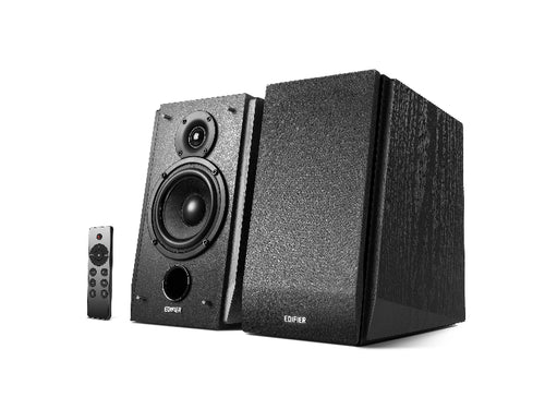 Edifier R1855DB Active 2.0 Bookshelf Speakers - Includes Bluetooth, Optical Inputs, Subwoofer Supported, Wireless Remote - Image 2