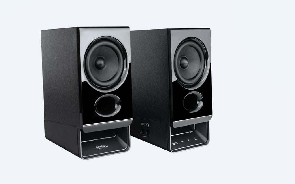 Edifier R20BT Plug-and-play USB-powered speaker with soothing ambient light-BLACK - Image 1