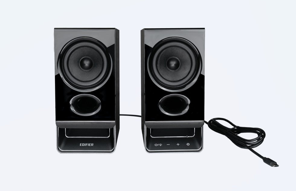 Edifier R20BT Plug-and-play USB-powered speaker with soothing ambient light-BLACK - Image 4