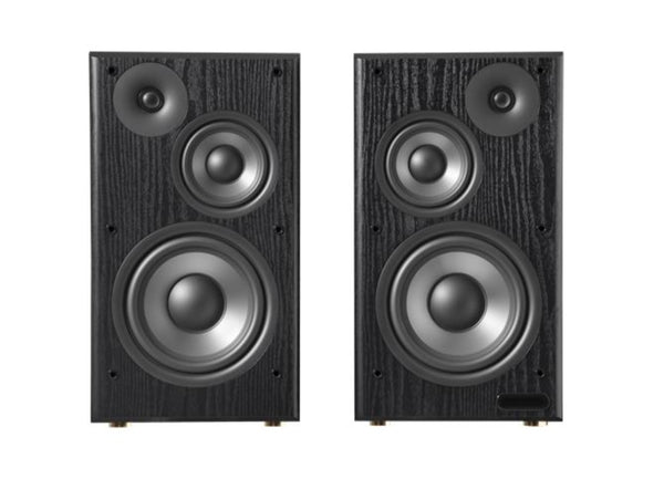 Edifier R2750DB MKII Quad Amped 3-way crossover bookshelf speakers with balanced sound and versatile connectivity-BLACK