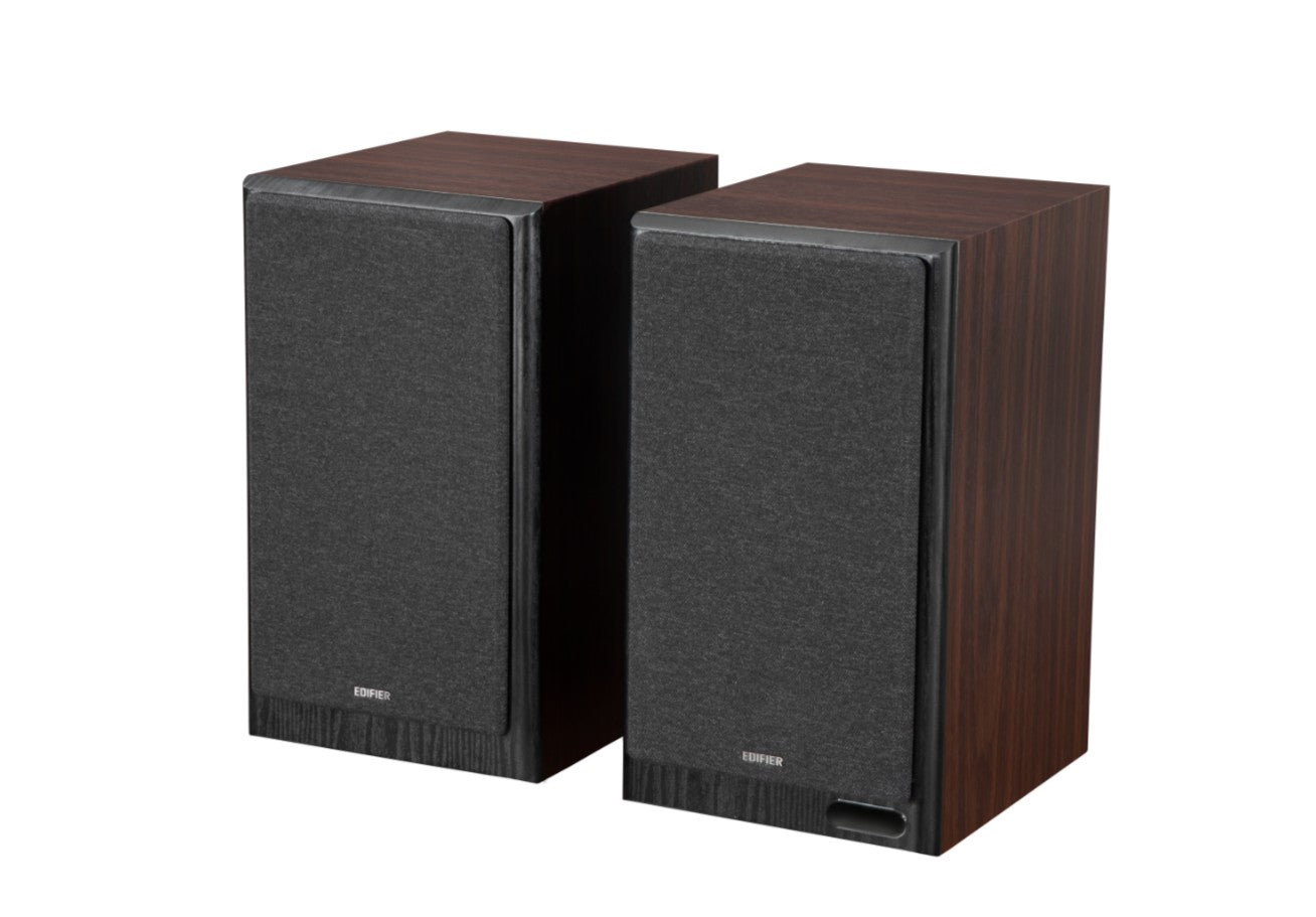 Edifier R2750DB MKII Quad Amped 3-way crossover bookshelf speakers with balanced sound and versatile connectivity - WALNUT - Image 1